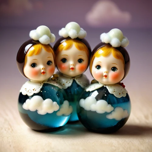 porcelain dolls,kewpie dolls,russian dolls,marzipan figures,doll figures,snowglobes,dolls,painted eggs,blue and white porcelain,blue eggs,nesting dolls,figurines,vintage doll,egg cups,matryoshka doll,butterfly dolls,miniature figures,dollhouse accessory,joint dolls,snow globes,Unique,3D,Toy