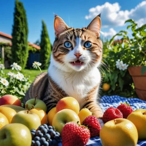 pet vitamins & supplements,fresh fruits,cat image,fresh fruit,cat european,fresh berries,organic fruits,cute cat,funny cat,summer fruit,fruit bowl,cat food,cat,fruit trees,fruits plants,harvested fruit,small animal food,aegean cat,fruits and vegetables,fruit bush,Photography,General,Realistic