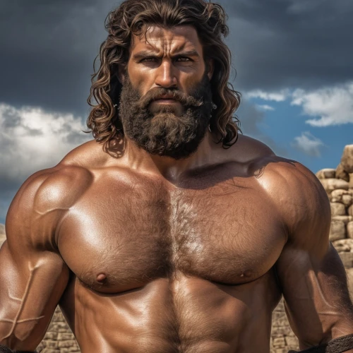 hercules,barbarian,hercules winner,statue of hercules,poseidon god face,biblical narrative characters,muscular,bodybuilding,body building,neanderthal,body-building,muscular build,greek god,poseidon,muscle man,strongman,thracian,wolverine,edge muscle,greyskull,Photography,General,Realistic