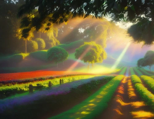 colorful light,mists over prismatic,god rays,sunbeams,sunrays,light rays,light phenomenon,sun rays,light traces,color fields,beam of light,sunray,light leak paper,meadow in pastel,sunburst background,morning illusion,sun ray,morning mist,fantasy landscape,sunlight