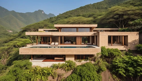 dunes house,house in mountains,house in the mountains,tropical house,luxury property,vietnam,bendemeer estates,chinese architecture,beautiful home,uluwatu,tropical greens,feng shui,terraced,peru i,asian architecture,machu pi,luxury real estate,eco-construction,luxury home,hacienda,Photography,General,Realistic