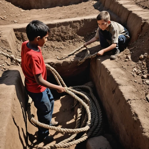 archaeological dig,roman excavation,excavation work,underground cables,excavation,drainage pipes,digging equipment,excavation site,clay soil,sanitary sewer,children playing,waste water system,drainage,water hose,gold mining,brick-kiln,sewer pipes,brick-making,manhole,anasazi