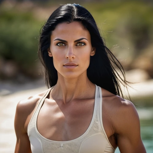 attractive woman,warrior woman,catarina,femme fatale,lara,female model,natural cosmetic,strong woman,pericallis,wonderwoman,muscle woman,rock beauty,eva,tamra,beautiful woman,women's health,cave girl,sexy woman,native american,sports bra,Photography,General,Realistic