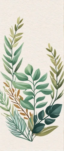 watercolor leaves,botanical line art,foliage leaves,botanical print,fern fronds,saltbush,curry leaves,gold foil laurel,watercolour leaf,pine needle,fern leaf,fern plant,junshan yinzhen,eucalyptus,ferns,pine needles,desert plants,foliage coloring,vintage botanical,leaf fern,Illustration,Paper based,Paper Based 11