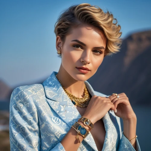 wallis day,pixie-bob,short blond hair,gold jewelry,gold watch,gold bracelet,jewelry,pixie cut,rock beauty,rolex,havana brown,women's accessories,cool blonde,pixie,cheetah,paloma,model beauty,vogue,blonde woman,mary-gold,Photography,General,Natural