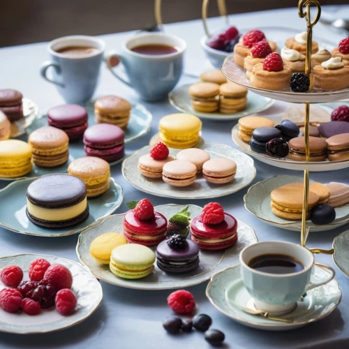 french macarons,afternoon tea,macarons,teacup arrangement,french macaroons,tea party collection,high tea,pastries,sweet pastries,macaroons,macaron,french confectionery,petit fours,tea party,teatime,fika,tea service,tea time,cup and saucer,sweets tea snacks,Illustration,Realistic Fantasy,Realistic Fantasy 15