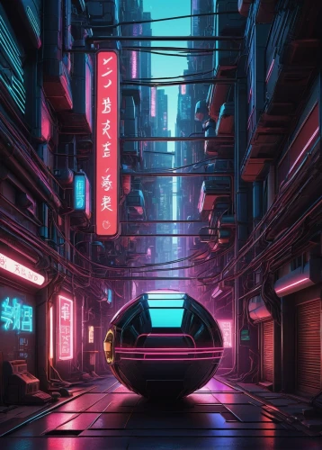 toyota ae85,tokyo,tokyo city,shinjuku,neon arrows,cyberpunk,kyoto,osaka,neon coffee,shanghai,taipei,vapor,80's design,futuristic,mazda rx-7,toyota ft-hs,aesthetic,retro background,neon lights,3d car wallpaper,Illustration,Japanese style,Japanese Style 15