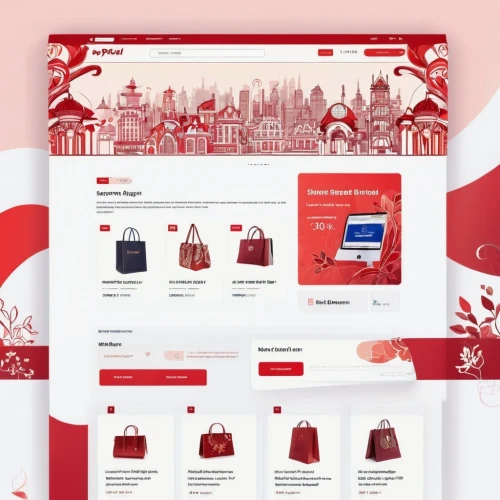 web mockup,christmas mock up,landing page,flat design,dribbble,webshop,homepage,website design,woocommerce,online store,web design,shopify,christmas packaging,red gift,ecommerce,drop shipping,shopping box,home page,maple leaf red,webdesign,Illustration,Retro,Retro 13
