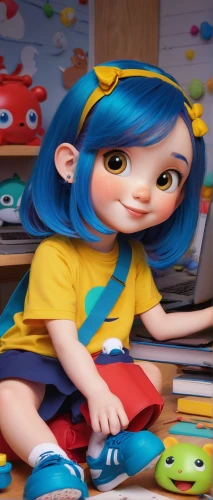 cute cartoon character,girl studying,agnes,children's background,clay animation,child's diary,main character,animator,childcare worker,girl at the computer,elf,animated cartoon,child care worker,montessori,cute cartoon image,children's paper,kids illustration,tutor,girl in overalls,anime 3d,Illustration,Paper based,Paper Based 18