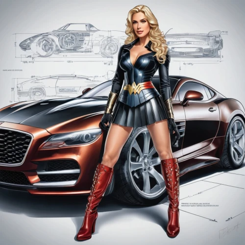 muscle car cartoon,automotive design,ford xf falcon,super cars,buick invicta,ford fusion,ford taurus sho,bentley speed 8,opel record p1,super car,model s,super woman,super heroine,american sportscar,automobile racer,ford fg falcon,digital compositing,automotive super charger part,automotive decal,automotive battery,Unique,Design,Blueprint