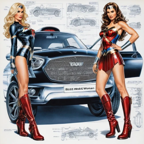 muscle car cartoon,super cars,super heroine,super woman,super car,dodge la femme,american sportscar,traxxas,etype,motorboat sports,hotrods,porsche 718,supercars,wonder woman city,superheroes,retro women,supercharger,crossover suv,edsel ranger,super,Unique,Design,Blueprint