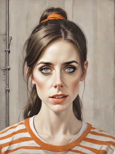 portrait of a girl,girl portrait,the girl's face,young woman,orange,girl in a long,portrait background,oil on canvas,woman thinking,girl-in-pop-art,girl with cereal bowl,worried girl,woman face,girl in t-shirt,oil painting,artist portrait,women's eyes,girl with bread-and-butter,orange eyes,oil painting on canvas,Digital Art,Poster
