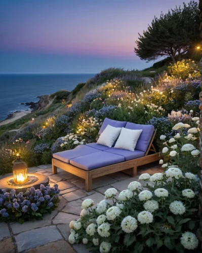 landscape lighting,landscape design sydney,carmel by the sea,landscape designers sydney,garden bench,outdoor sofa,roof garden,bench by the sea,roof terrace,outdoor furniture,flower bed,roof landscape,flower blanket,garden design sydney,sea of flowers,outdoor bench,cape marguerites,cliff top,garden furniture,patio furniture,Photography,General,Natural