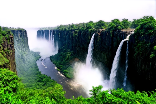 victoria falls,guyana,zambia,srilanka,mozambique,conguillío national park,wasserfall,iguassu,zimbabwe,brown waterfall,bond falls,south africa,india,green waterfall,democratic republic of the congo,herman national park,africa,congo,waterfalls,falls,Art,Classical Oil Painting,Classical Oil Painting 24