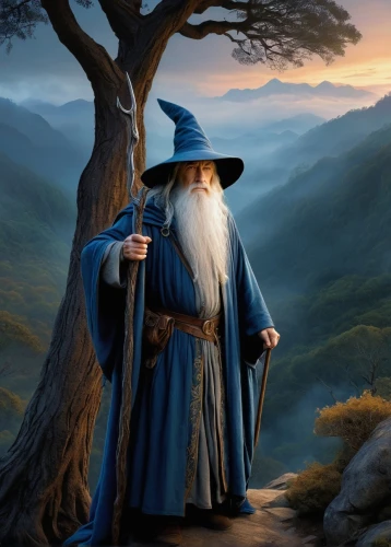 gandalf,jrr tolkien,the wizard,wizard,hobbit,lord who rings,fantasy picture,dwarf sundheim,archimandrite,druid,magus,wizards,the abbot of olib,the wanderer,hobbiton,monk,male elf,mage,biblical narrative characters,father frost,Conceptual Art,Daily,Daily 14