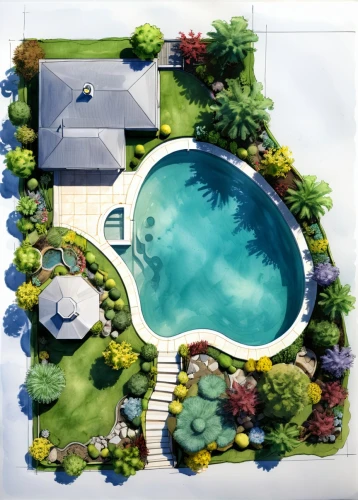 pool house,swim ring,dug-out pool,landscape plan,outdoor pool,swimming pool,house with lake,house drawing,garden design sydney,artificial island,summer cottage,floating island,holiday villa,landscape design sydney,garden pond,koi pond,house by the water,villa,island suspended,floating islands,Conceptual Art,Daily,Daily 35