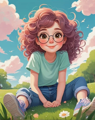 kids illustration,girl lying on the grass,portrait background,children's background,girl picking flowers,child in park,little girl in wind,clover meadow,girl portrait,springtime background,on the grass,child portrait,spring background,girl in flowers,digital painting,world digital painting,cute cartoon character,girl drawing,fantasy portrait,picking flowers,Illustration,Black and White,Black and White 15