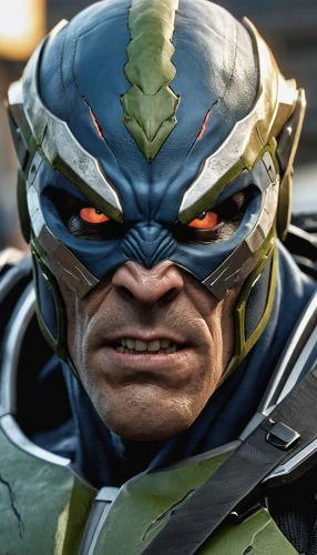 cowl vulture,green goblin,michelangelo,angry man,cyborg,face shield,scales of justice,cyclops,sea devil,avenger hulk hero,lopushok,cable,frog man,green skin,steel man,hulk,ffp2 mask,man face,teenage mutant ninja turtles,sigma,Photography,General,Realistic