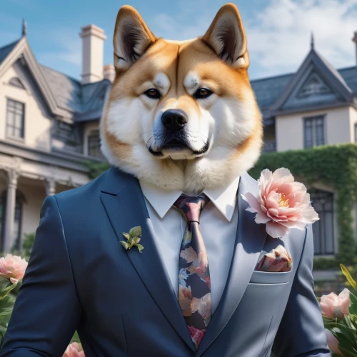 formal guy,canine rose,groom,business man,shiba,akita inu,wedding suit,the groom,concierge,businessman,suit actor,gentlemanly,butler,aristocrat,formal attire,ceo,executive,suit,formal wear,groom bride,Photography,Fashion Photography,Fashion Photography 25