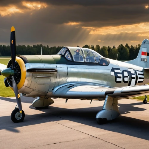 north american t-6 texan,north american p-51 mustang,north american a-36 apache,north american t-28 trojan,republic p-47 thunderbolt,focke-wulf fw 190,messerschmitt bf 108,curtiss p-40 warhawk,messerschmitt bf 109,t28 trojan,grumman f8f bearcat,grumman f6f hellcat,lockheed t-33,corsair,grumman f9f panther,beechcraft model 18,douglas sbd dauntless,north american f-86 sabre,bell h-13 sioux,edsel corsair,Photography,General,Sci-Fi