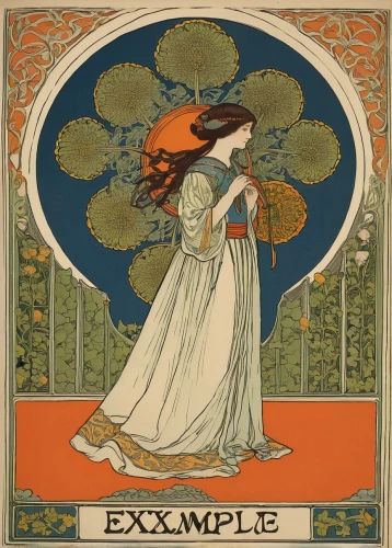 art nouveau design,alfons mucha,mucha,kate greenaway,art nouveau,accolade,ethel barrymore - female,art nouveau frame,maypole,art nouveau frames,épée,cover,equinox,cool woodblock images,1905,eglantine,1906,orange blossom,exclaim,spring equinox,Illustration,Retro,Retro 11