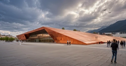 corten steel,tempodrom,christ chapel,berlin philharmonic orchestra,soumaya museum,concert hall,artscience museum,futuristic art museum,parliament of europe,chilehaus,philharmonic hall,opera house,performing arts center,santiago calatrava,archidaily,chile house,metal cladding,calatrava,open air theatre,regional parliament