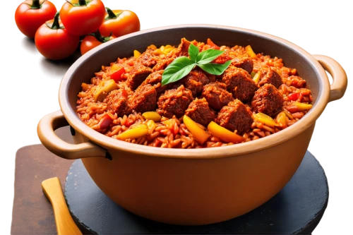 chili con carne,spanish rice,picadillo,arroz con gandules,beef goulash,goulash,spiced rice,bolognese,bolognese sauce,cholent,bigos,muhammara,beef mince,jalfrezi,ground meat,jollof rice,minced meat,punjena paprika,chili,kottu,Illustration,Realistic Fantasy,Realistic Fantasy 33