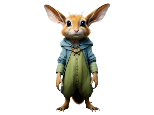 peter rabbit,jerboa,jack rabbit,splinter,rebbit,long-eared,steppe hare,wild rabbit,jackrabbit,brown rabbit,wood rabbit,rabbit,long eared,hare of patagonia,hare's-foot- clover,hare's-foot-clover,hare,little rabbit,leveret,fairy tale character,Illustration,Realistic Fantasy,Realistic Fantasy 14