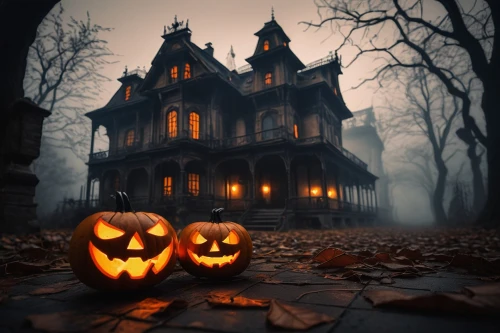 the haunted house,haunted house,halloween background,halloween wallpaper,halloween and horror,halloween poster,witch house,halloween scene,witch's house,jack o'lantern,halloween pumpkin gifts,jack o lantern,jack-o-lanterns,jack-o'-lanterns,halloween illustration,jack-o-lantern,halloweenchallenge,jack-o'-lantern,halloween ghosts,pumpkin lantern,Art,Classical Oil Painting,Classical Oil Painting 35
