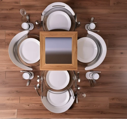 place setting,dining table,table setting,dinnerware set,toilet table,set table,dining room table,tableware,dinner tray,table arrangement,food table,chinaware,tablescape,serveware,wooden plate,wood mirror,plate shelf,dishware,mirror frame,thanksgiving table,Photography,General,Realistic