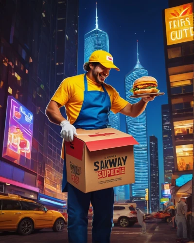 delivery man,takeaway,delivering,delivery service,subway,delivery,restaurants online,fast food restaurant,take away,deliver,eat away,american food,delivery note,deliver goods,brawny,new york restaurant,uber eats,handymax,fastfood,yellow cab,Art,Classical Oil Painting,Classical Oil Painting 36