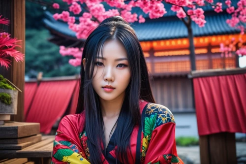 oriental girl,oriental princess,japanese woman,asian woman,oriental longhair,japanese floral background,mulan,geisha girl,vietnamese woman,geisha,inner mongolian beauty,beautiful girl with flowers,oriental,asian girl,asian culture,floral japanese,korean culture,japanese background,chinese background,asian vision,Photography,General,Realistic