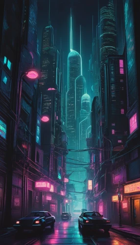 cyberpunk,cityscape,fantasy city,futuristic landscape,metropolis,colorful city,futuristic,vapor,city at night,shanghai,tokyo city,shinjuku,city lights,dystopian,the city,city,evening city,tokyo,cities,hong kong,Illustration,Abstract Fantasy,Abstract Fantasy 05