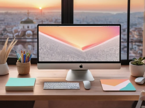 blur office background,apple desk,mac pro and pro display xdr,imac,wooden desk,triangles background,dribbble icon,working space,office icons,gradient effect,background vector,3d mockup,desk accessories,desk,sunburst background,wooden mockup,office desk,computer monitor,flat design,tablet computer stand,Illustration,Realistic Fantasy,Realistic Fantasy 43