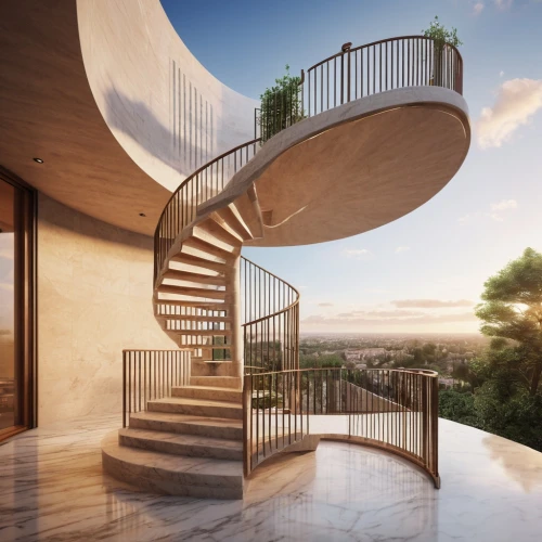 circular staircase,winding staircase,outside staircase,spiral staircase,spiral stairs,wooden stair railing,staircase,winding steps,stairs,wooden stairs,stair,dunes house,block balcony,steel stairs,stairwell,balconies,3d rendering,stone stairs,stairway,observation deck,Photography,General,Commercial