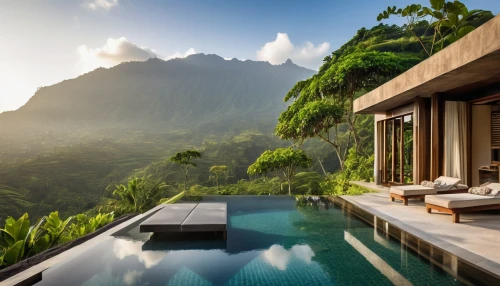 moorea,tropical house,luxury property,seychelles,napali,hawaii,beautiful home,house in the mountains,tropical greens,house in mountains,tropics,luxury real estate,secluded,luxury home,luxury hotel,tahiti,holiday villa,pool house,kauai,tropical jungle,Photography,General,Realistic