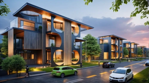 new housing development,townhouses,prefabricated buildings,eco-construction,modern architecture,build by mirza golam pir,cube stilt houses,residential,condominium,3d rendering,housing,property exhibition,apartments,housebuilding,residential property,cubic house,residential house,wooden houses,smart house,apartment buildings,Photography,General,Realistic