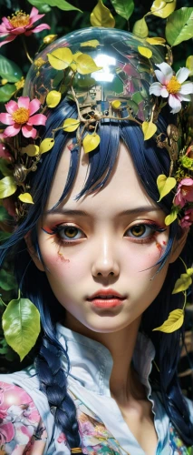 girl in flowers,girl in a wreath,girl in the garden,japanese floral background,japanese art,flower painting,world digital painting,chinese art,girl picking flowers,girl with tree,geisha girl,garden fairy,mystical portrait of a girl,geisha,flower fairy,flora,flower art,dryad,faerie,flower wall en,Photography,Artistic Photography,Artistic Photography 08
