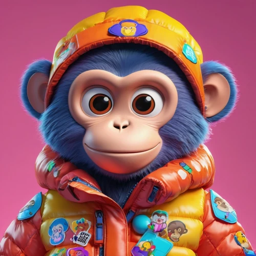 monkey soldier,monkey,monkeys band,baby monkey,monkey banana,ape,war monkey,primate,capuchin,chimp,the monkey,chimpanzee,marmoset,cute cartoon character,monchhichi,barbary monkey,cinema 4d,anthropomorphized animals,snow monkey,cheeky monkey,Unique,3D,3D Character