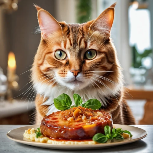 caterer,étouffée,tuna steak,cat image,meatloaf,red tabby,cat food,cat european,meal  ready-to-eat,ground turkey,delicious meal,omnivore,toyger,domestic cat,carnivorous,tuna salad,turkish cuisine,red whiskered bulbull,tuna casserole,cabbage roll,Photography,General,Realistic