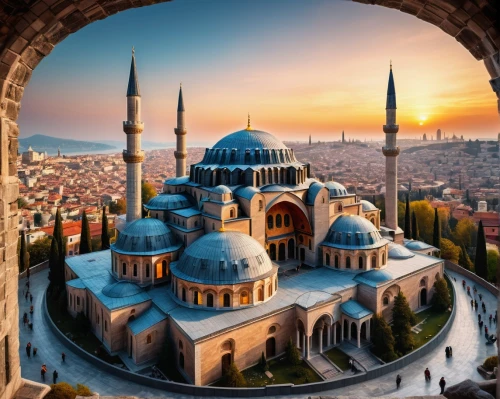 blue mosque,sultan ahmed mosque,constantinople,turkey tourism,byzantine architecture,istanbul,hagia sophia mosque,turkey,hagia sofia,grand mosque,sultan ahmet mosque,mosques,istanbul city,big mosque,islamic architectural,grand bazaar,ayasofya,ottoman,city mosque,alabaster mosque,Photography,General,Fantasy