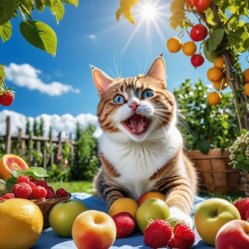 pet vitamins & supplements,funny cat,cute cat,cat image,fresh fruits,red tabby,cat food,cat,aaa,fresh fruit,organic fruits,fresh berries,cat european,summer fruit,tomatoes,funny animals,fruit trees,ginger cat,tomatos,fruits plants,Photography,General,Realistic