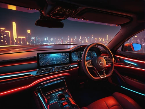 mercedes interior,car dashboard,car interior,automotive lighting,ufo interior,dashboard,3d car wallpaper,night highway,interiors,automotive navigation system,the vehicle interior,automotive decor,the interior of the,car lights,steering wheel,luxury car,s-class,leather steering wheel,futuristic car,drive,Photography,General,Sci-Fi