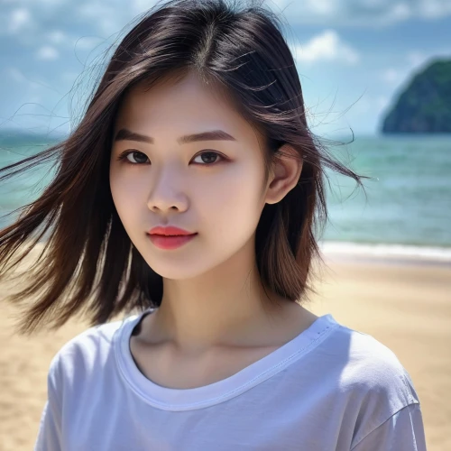 beach background,joy,solar,phuquy,hong,asian girl,songpyeon,vietnamese woman,miyeok guk,asian woman,korean,nha trang,asian semi-longhair,danang,bia hơi,vietnamese,korea,su yan,vietnam,asian,Photography,General,Realistic