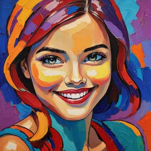 girl portrait,face portrait,oil painting on canvas,oil painting,girl wearing hat,woman portrait,custom portrait,oil on canvas,painting technique,boho art,woman face,a girl's smile,woman's face,young woman,audrey,art painting,girl in cloth,frida,fabric painting,vibrant color,Conceptual Art,Oil color,Oil Color 25