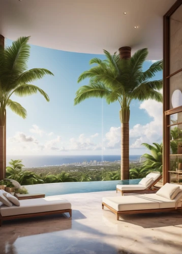 luxury home interior,ocean view,tropical house,luxury property,royal palms,holiday villa,great room,luxury real estate,coconut palms,cabana,beach house,luxury bathroom,luxury home,window with sea view,beautiful home,palms,hawaii,two palms,florida home,crib,Illustration,Japanese style,Japanese Style 13