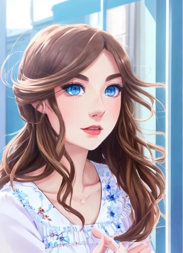 hydrangea background,hydrangea,girl portrait,jessamine,hydrangeas,romantic portrait,custom portrait,portrait background,romantic look,azure,digital painting,blue and white,vanessa (butterfly),fantasy portrait,jane austen,elsa,girl drawing,hanbok,portrait of a girl,blue hydrangea,Common,Common,Japanese Manga