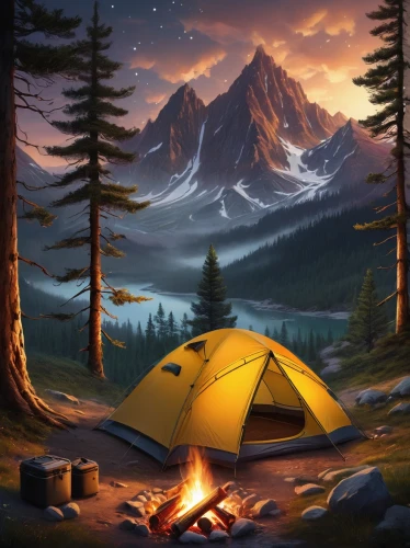 camping tents,campsite,tent camping,camping,campground,tents,tent,camping car,camping tipi,campfire,campire,fishing tent,campfires,camping equipment,large tent,camping gear,tent at woolly hollow,campers,roof tent,tent camp,Conceptual Art,Fantasy,Fantasy 17