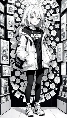 book store,bookstore,piko,parka,jacket,books,book wall,read-only memory,novels,manga,chara,bookshop,matryoshka,shirakami-sanchi,bookworm,bookcase,child with a book,heavy object,shopping icon,novel,Anime,Anime,Traditional