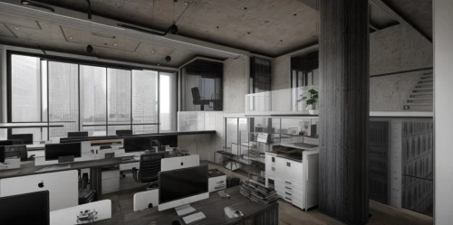 loft,modern office,modern kitchen interior,modern kitchen,sky apartment,penthouse apartment,kitchen interior,archidaily,apartment,an apartment,offices,kitchen design,shared apartment,creative office,cubic house,habitat 67,kitchen,tile kitchen,working space,modern room,Commercial Space,Working Space,Industrial Chic